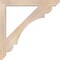Ekena Millwork Olympic Slat Smooth Bracket, Douglas Fir, 3 1/2"W x 36"D x 36"H BKT04X36X36OLY06SDF - alternate 3